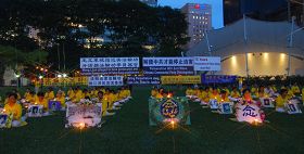 烛光悼念被中共迫害致死的中国大陆同修