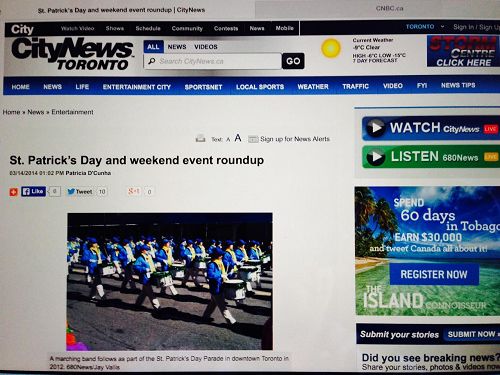 '上周五，多伦多的城市新闻网（citynews