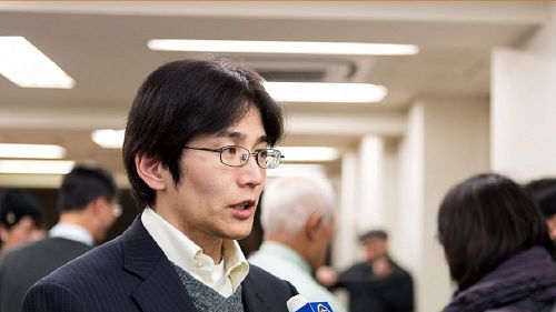 '图1：原东京都议员吉田康一郎（Yoshida Koichiro）表示：日本应就器官移植旅游立法以便不助纣为虐。'