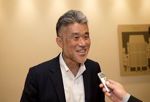 图7：日本国际协力机构开发部部长、学术博士户田隆夫（Takao Toda）