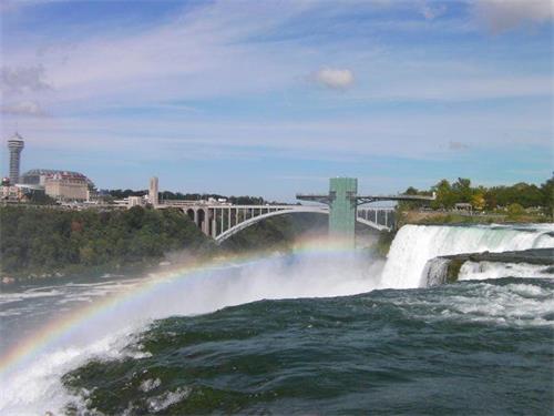 '图1：被称为世界七大奇景之一的“尼亚加拉瀑布（Niagara?Falls）”'